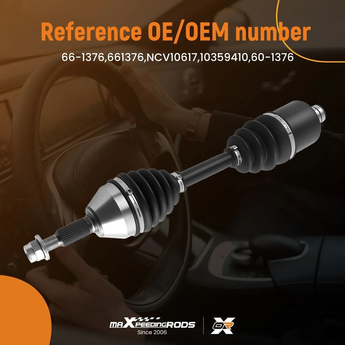 Front Right CV Axle Shaft Assembly for Chevrolet Cobalt HHR (2005–2010)