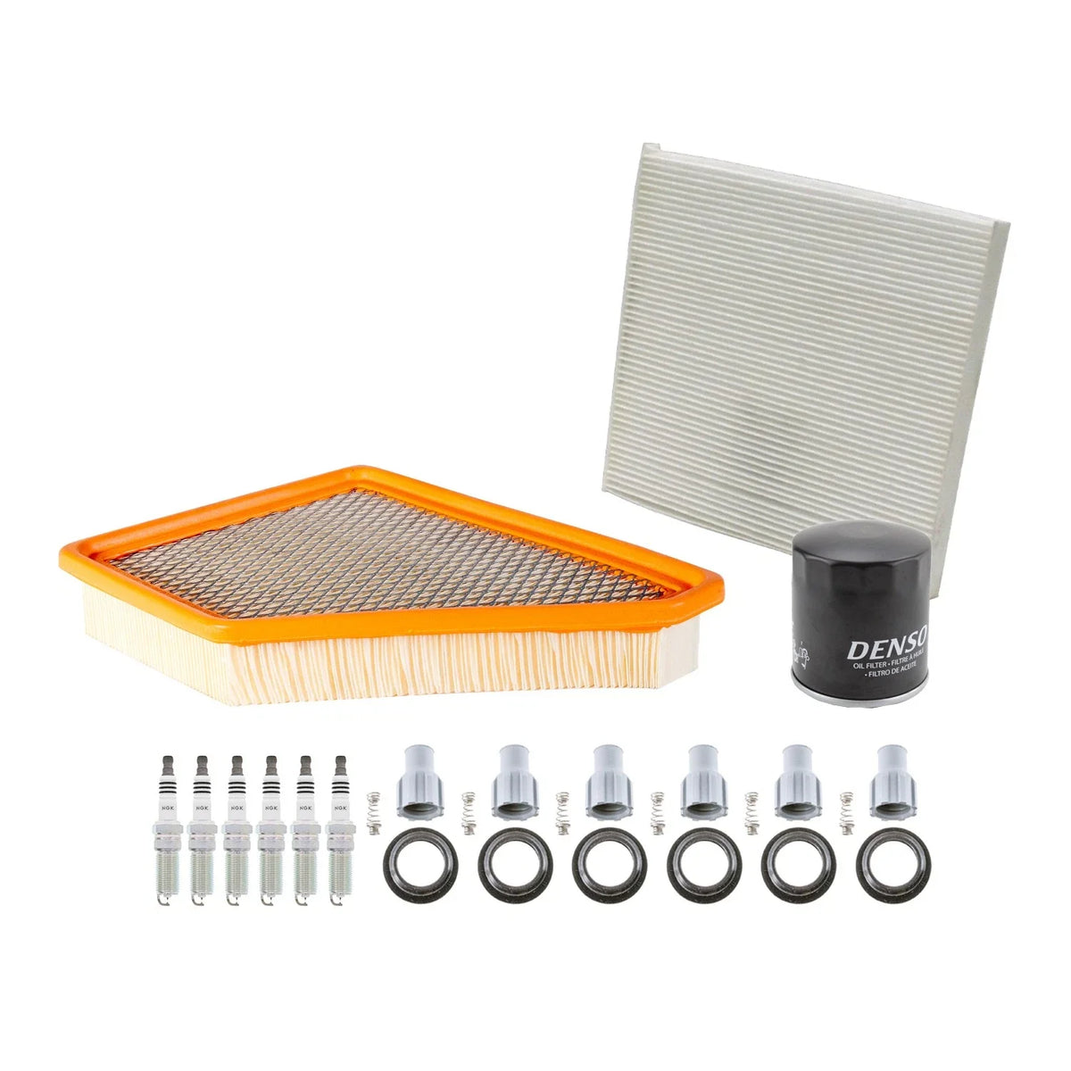 Tune Up Kit with NGK 6 Spark Plugs & Boots for Equinox Terrain (2005–2010)