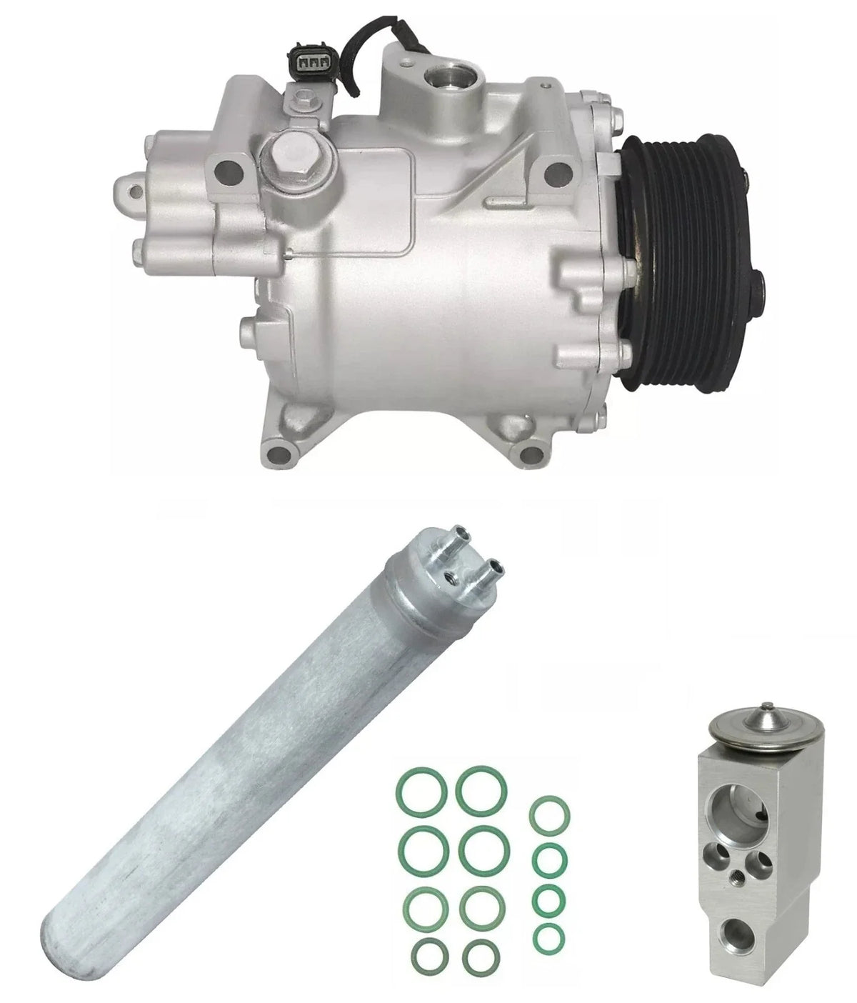 A/C Compressor Kit Replacement for Honda Civic Si Sedan 2.0L (2009–2011)