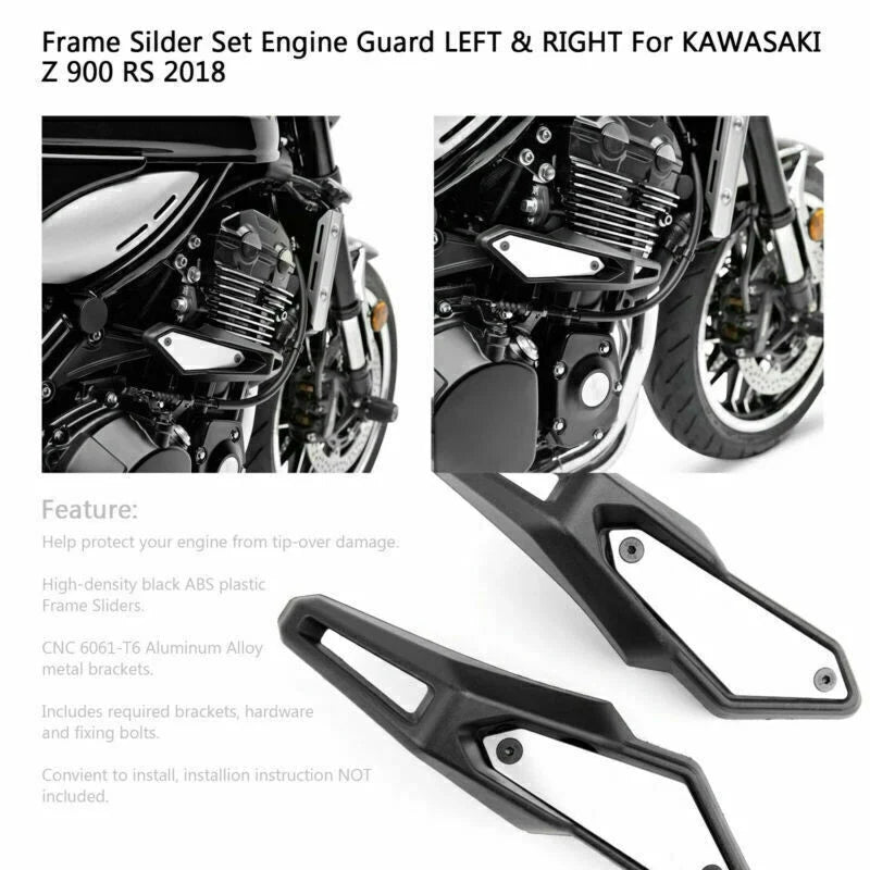Frame Slider Set - Engine Protection Guards for Kawasaki Z 900 RS 2018