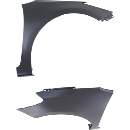 Set of 2 CAPA Fender for Kia Forte (2014–2018) Front Driver & Passenger Side