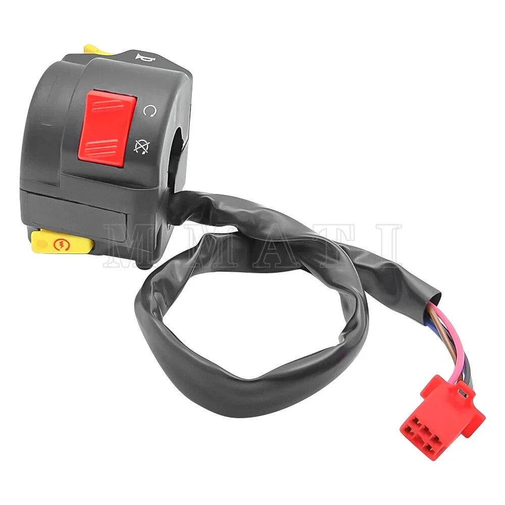 Horn Handlebar Engine Start Stop Switch for Polaris Outlaw 110 2016-2022