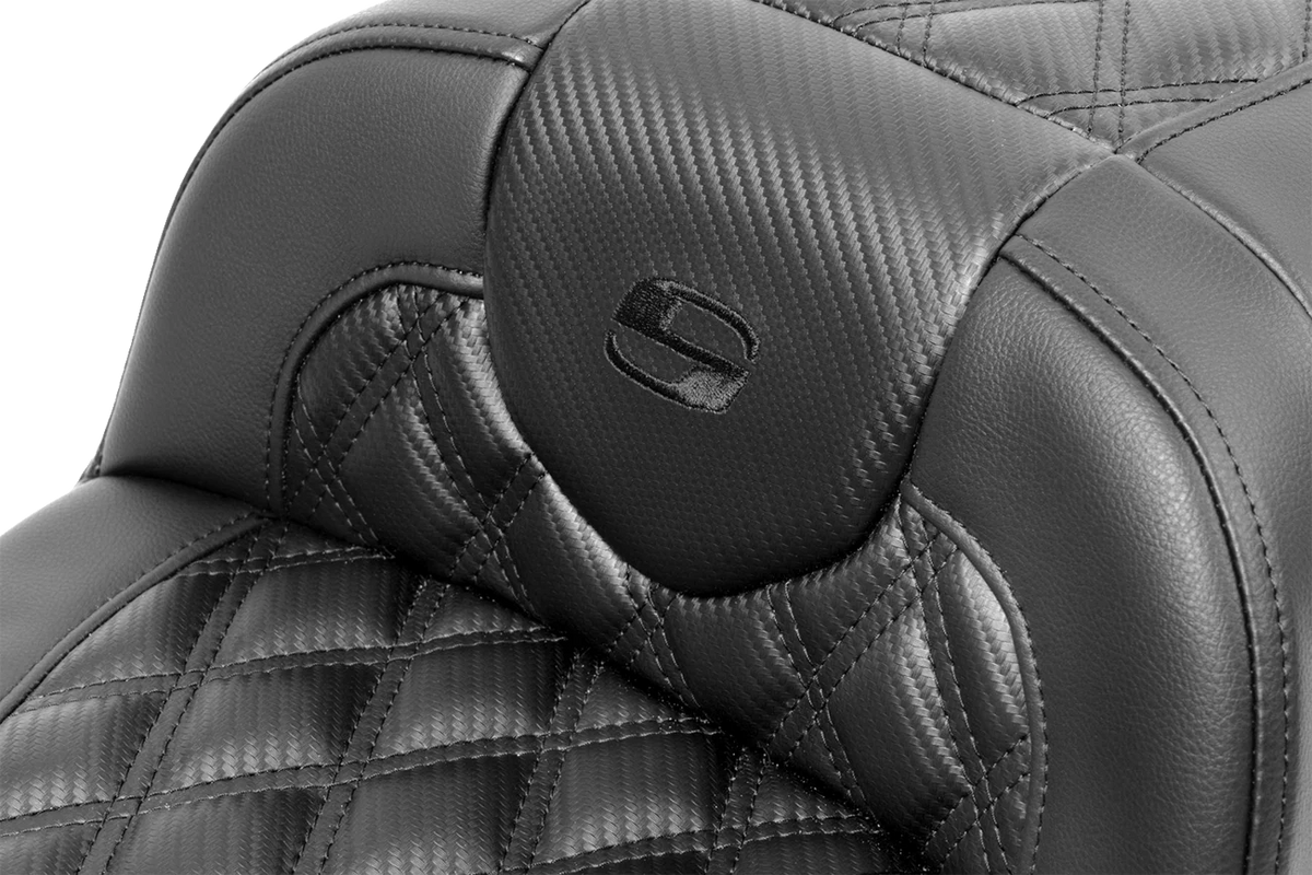 SADDLEMEN Roadsofa Extended Reach Seat for Motorcycle (without Backrest)