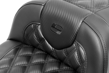 SADDLEMEN Roadsofa Extended Reach Seat for Motorcycle (without Backrest)