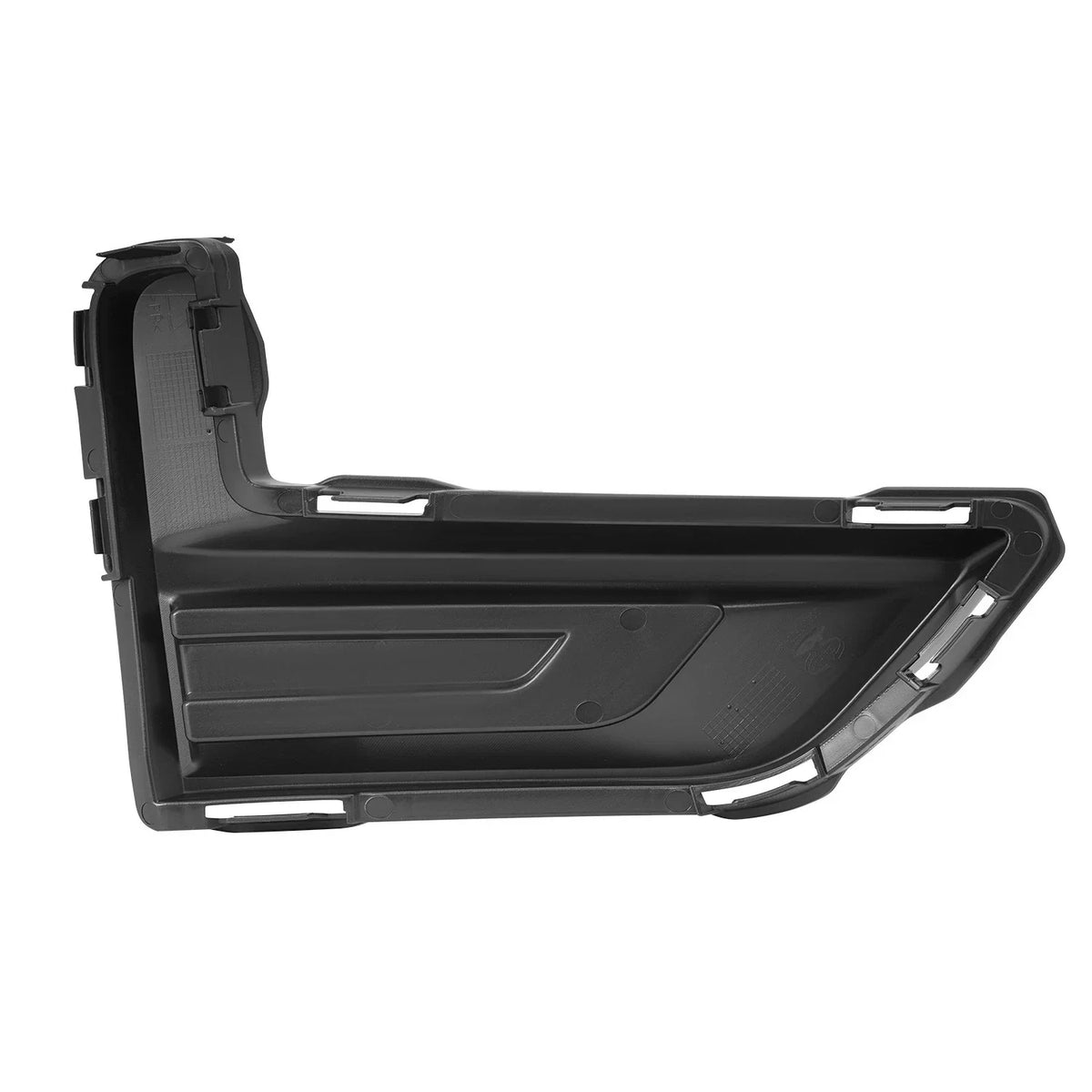 Left Black Fog Light Cover for Nissan Rogue (2017–2020)