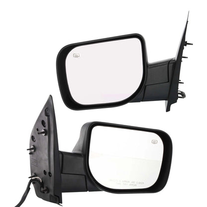 Heated Mirrors Set of 2 for Nissan Armada, Infiniti QX56 (2004–2010)