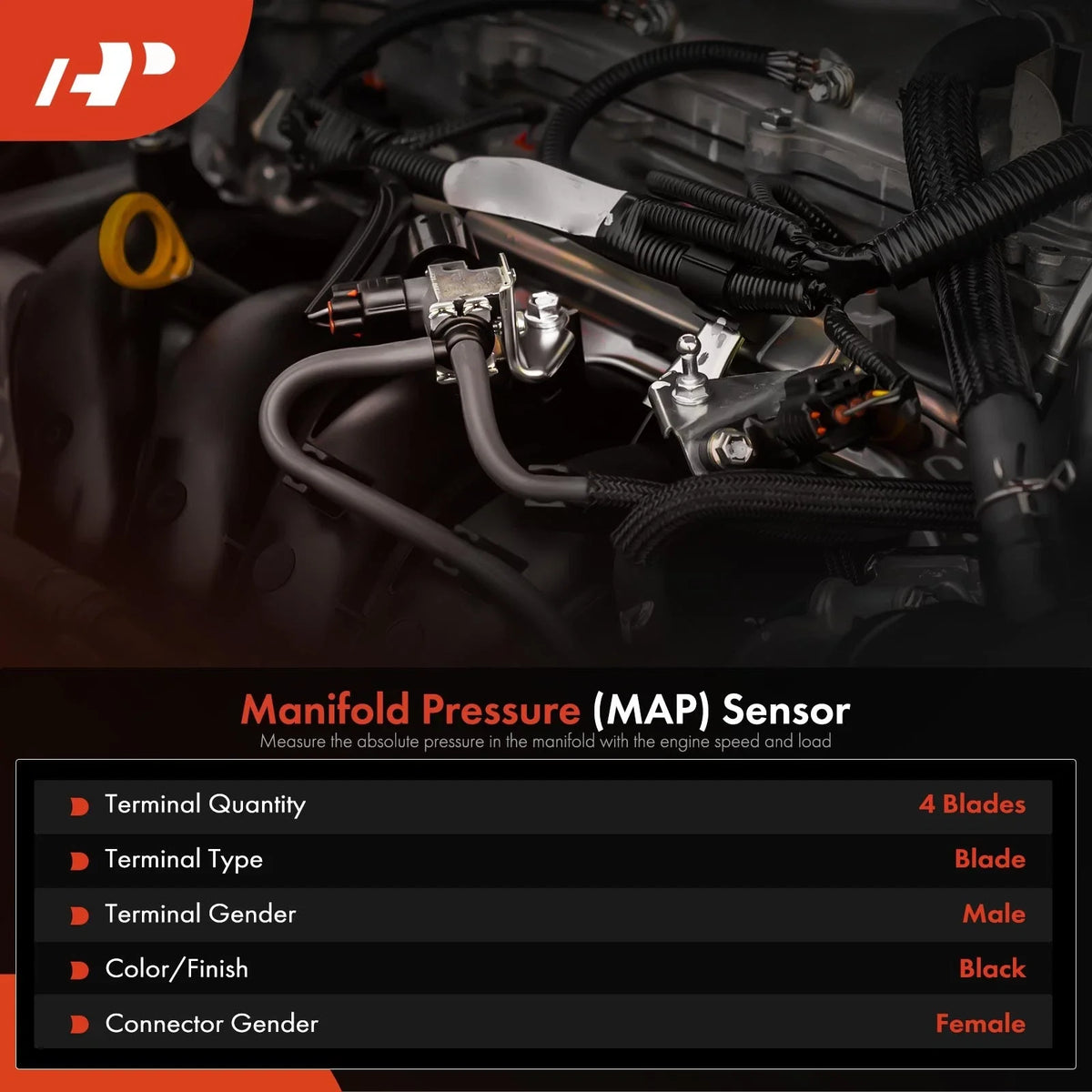 MAP Sensor for Ford F-150 and Transit Connect (2018-2020)