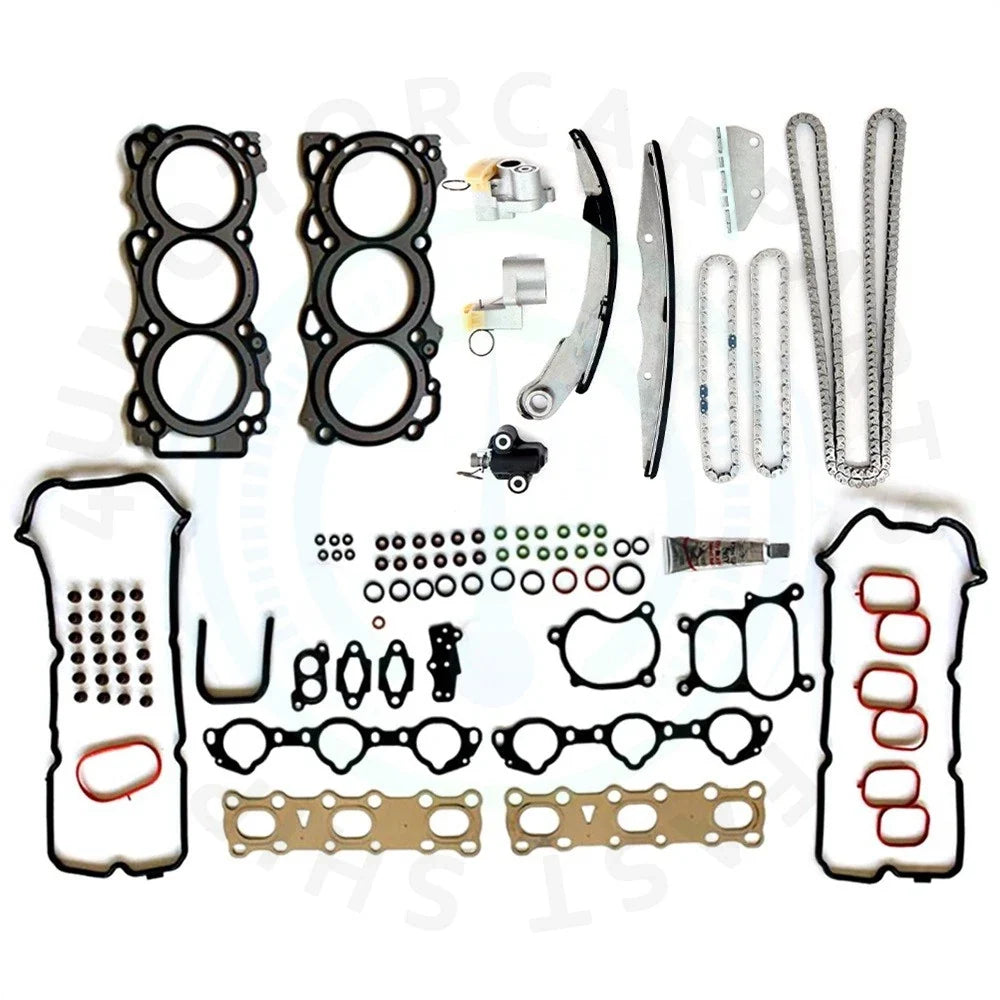 Head Gasket Set & Timing Chain Kit for Nissan Pathfinder Xterra (2005–2009)