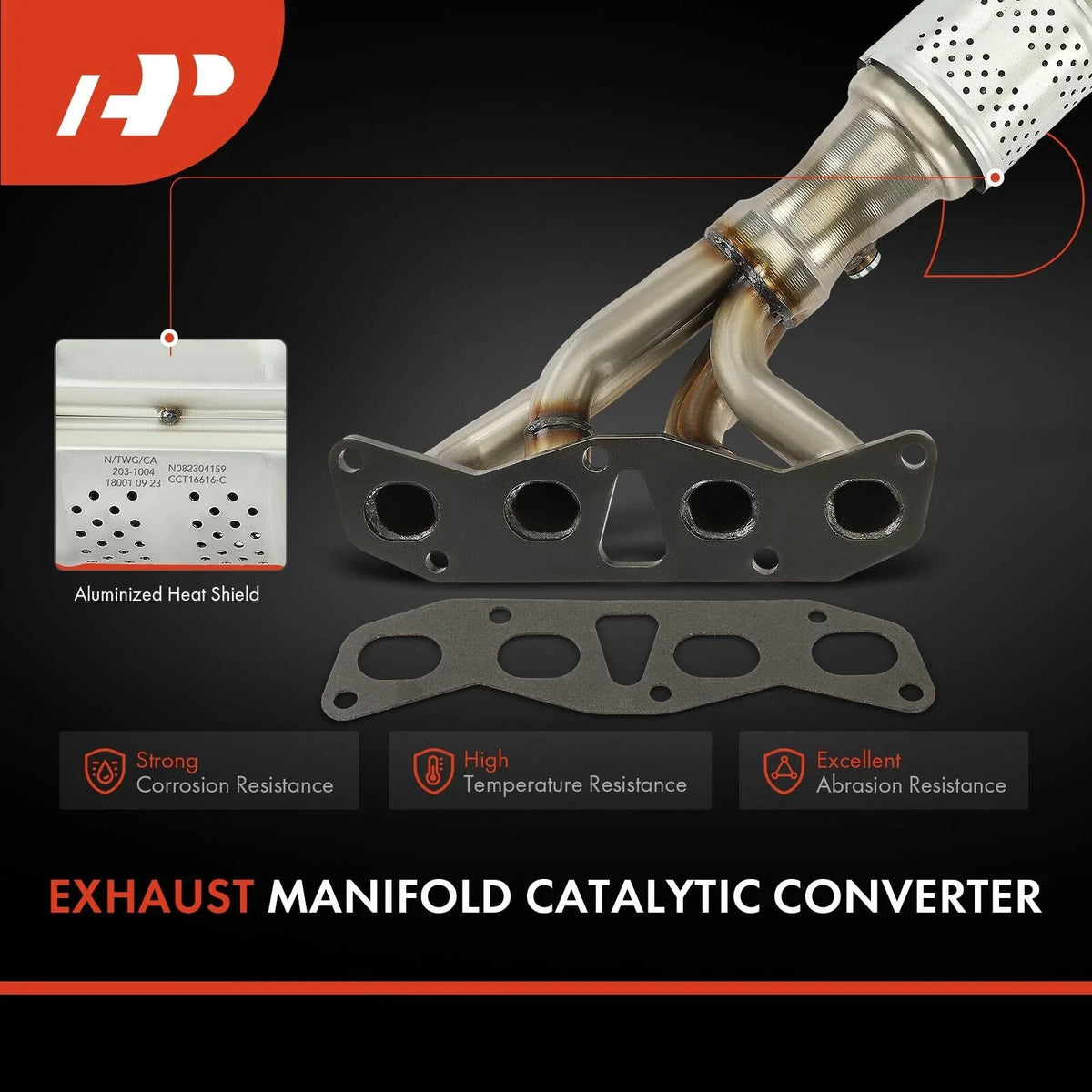Front Exhaust Catalytic Converter for Nissan Frontier & Suzuki Equator 05-19
