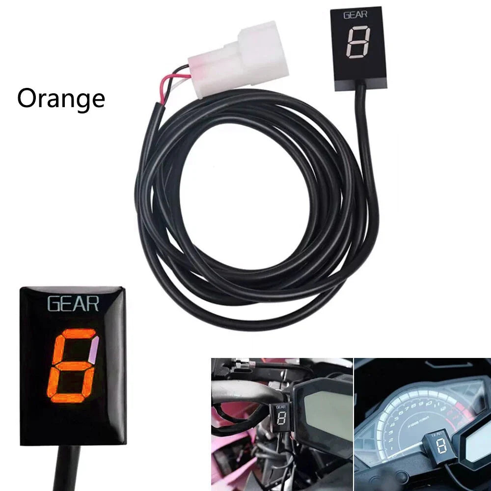 Orange LED Speed Indicator for Kawasaki ZX-6R Ninja 650 (2006–2023)