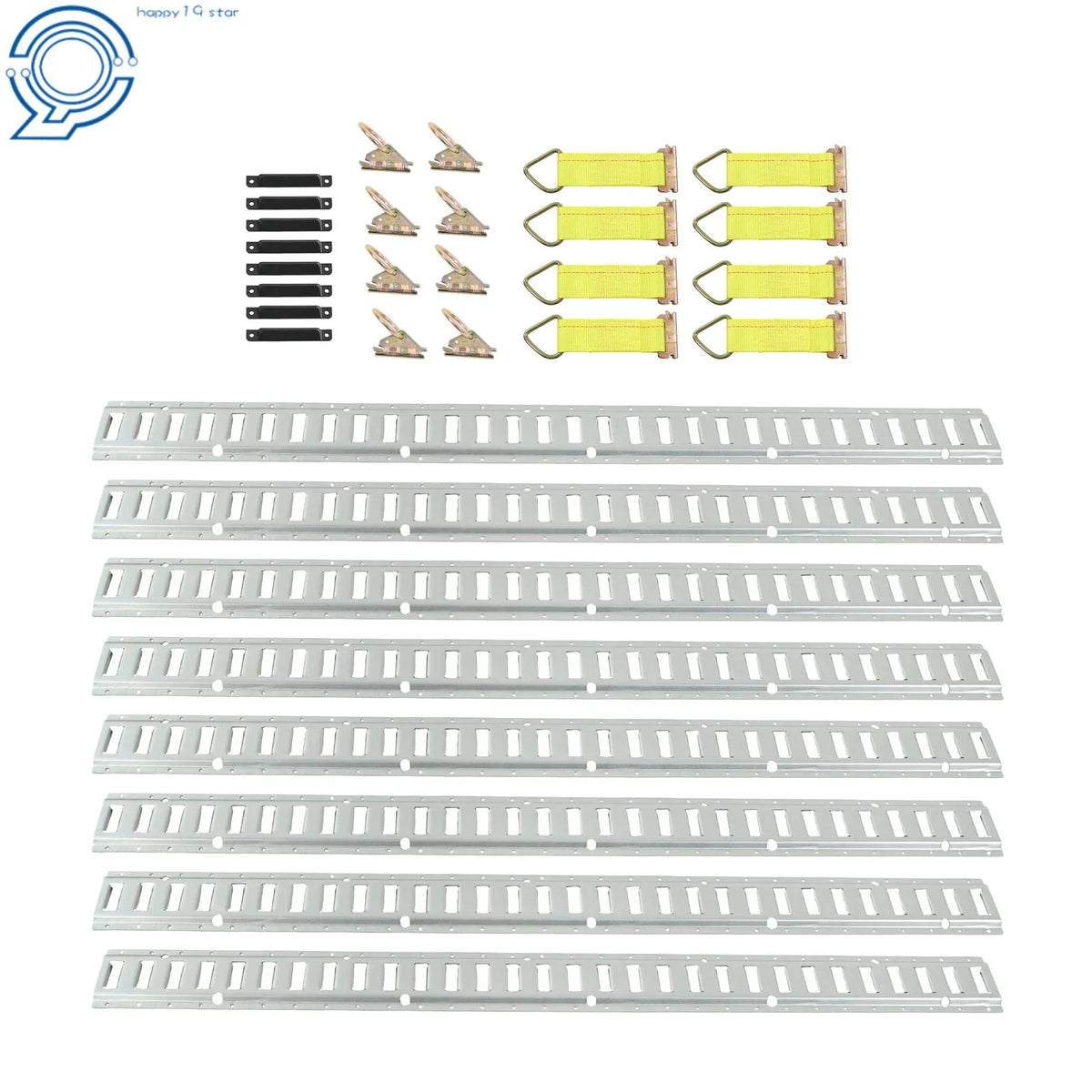 Tie Down Kit for E-Track Rails (Set of 8)