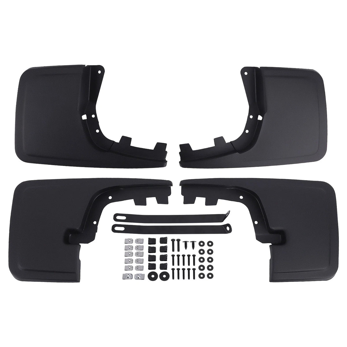 Black Splash Guards for 2021–2024 Ford F-150 ML3Z16A550AA