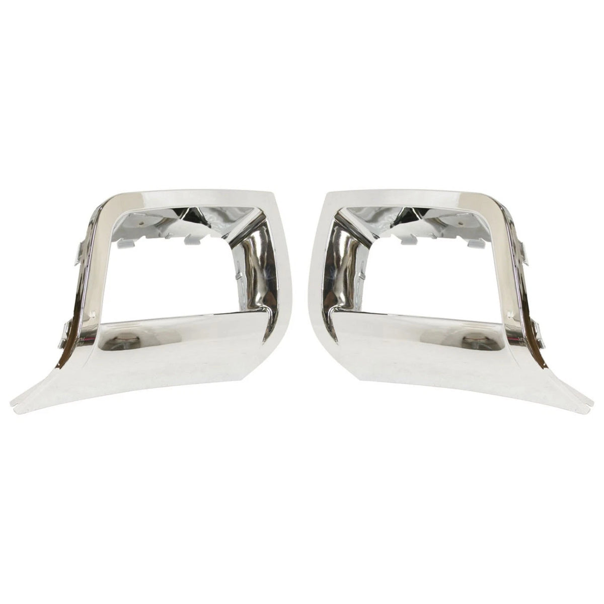 Set of 2 Fog Light Trims for Chevy (Left & Right)