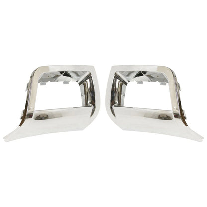 Set of 2 Fog Light Trims for Chevy (Left & Right)
