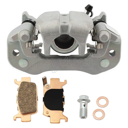 Rear Left Brake Caliper w/Pads for Honda Pioneer 1000 1000-5 (2016–2023)