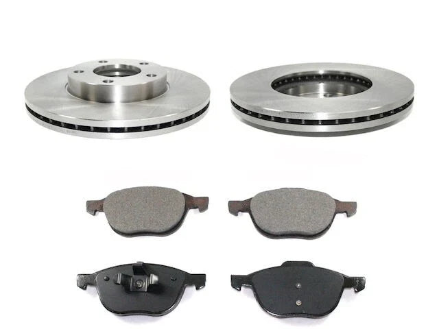 Front Brake Pad and Rotor Kit for Mazda 3 Sport (2009–2010, 2012–2013) WN289ZP