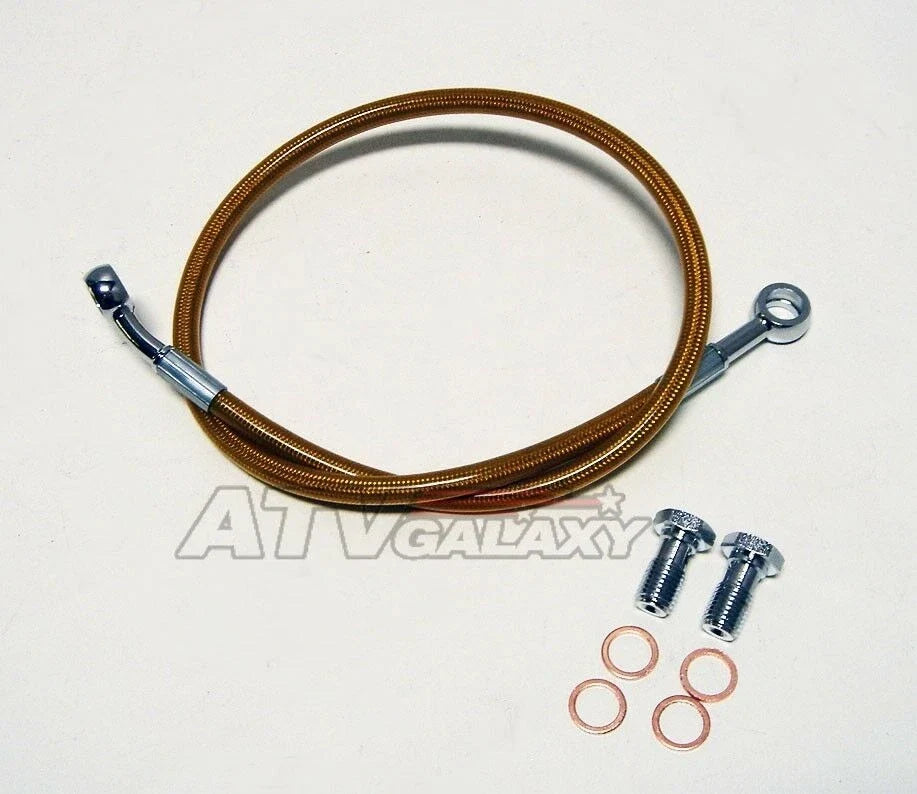 Streamline Rear Brake Line Kit for Polaris RZR 800 (All Years) - Yellow