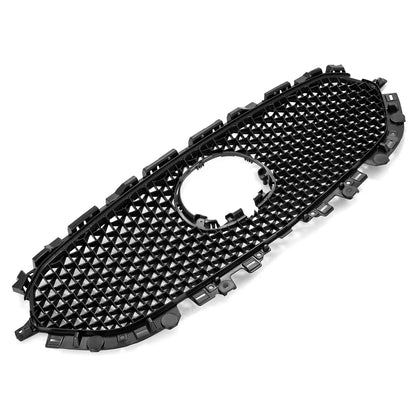 Radiator Grille Mesh Front Bumper in Black for Mazda CX-5 2017-2021