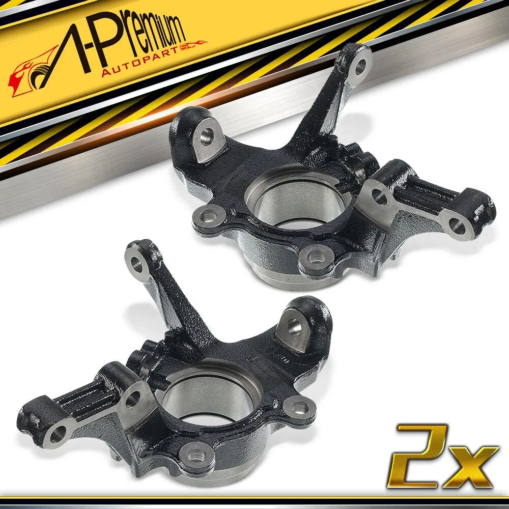 Pair Front Steering Knuckle for Nissan Altima Maxima (2002–2008)