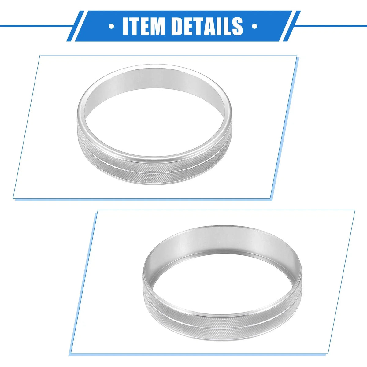 Set of 2 AC Switch Knob Covers for Dodge Ram 1500 2500 3500 (2010-2012)