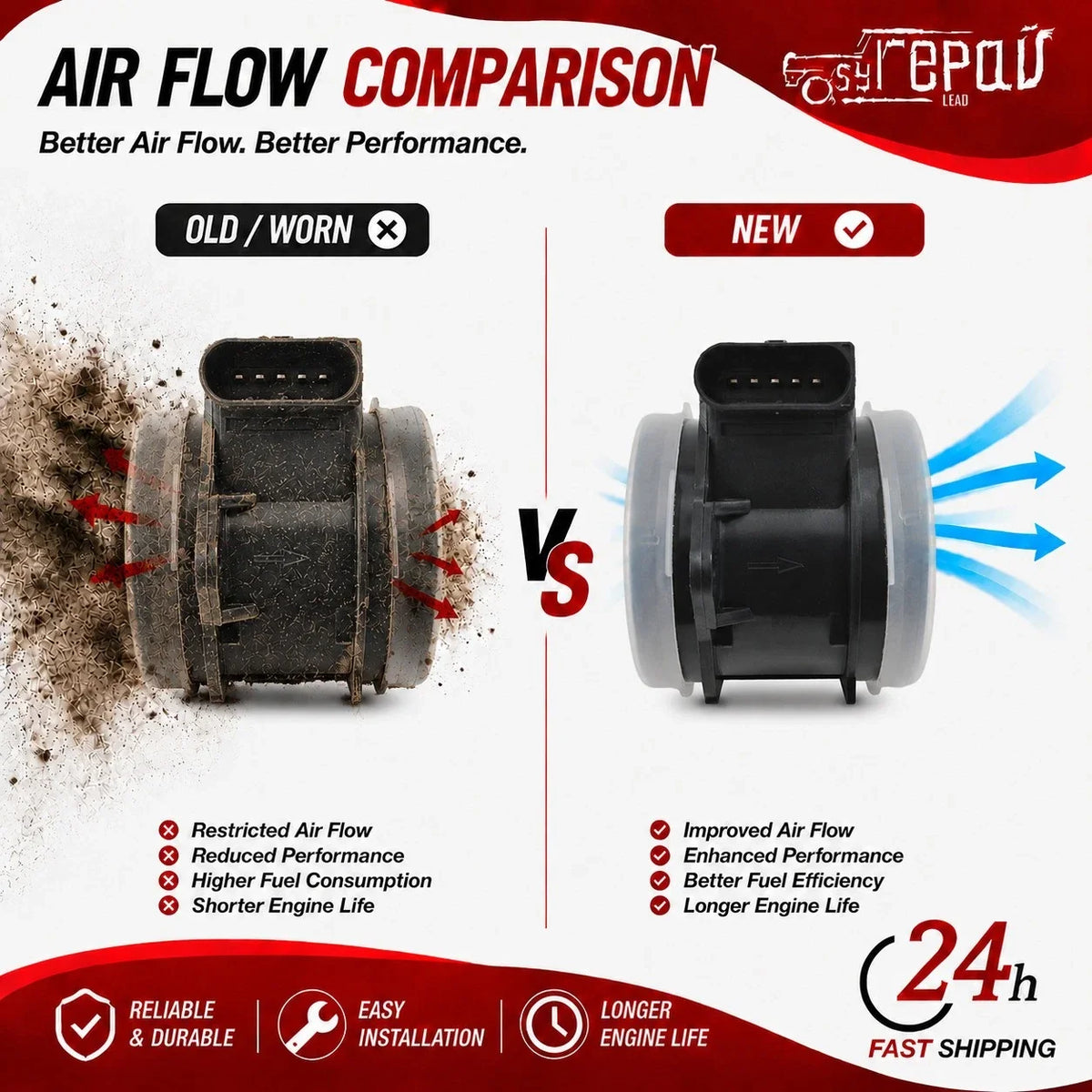 Mass Air Flow Sensor for Hyundai Sonata (2006)