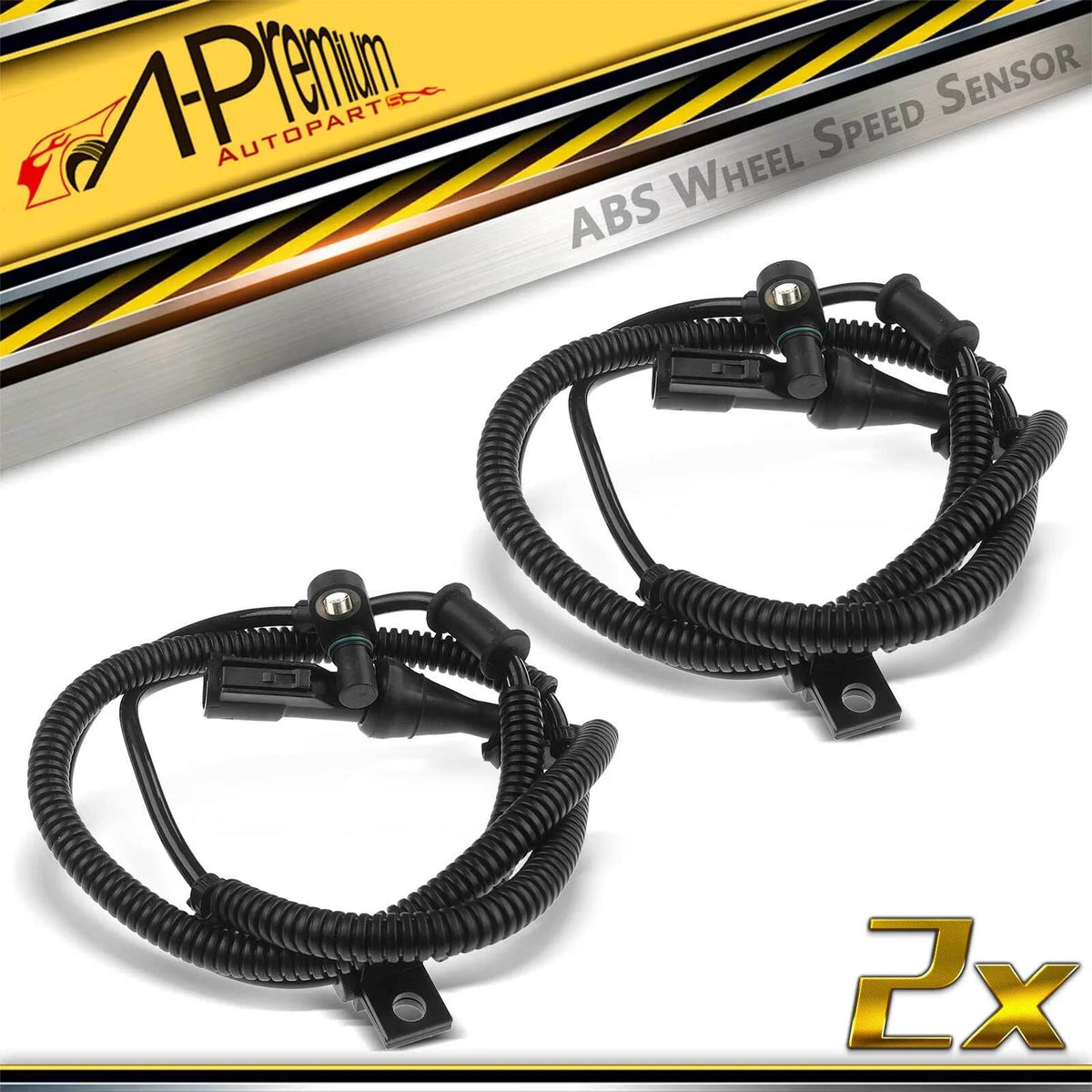 2X Front ABS Wheel Speed Sensor for Ford Expedition Lincoln Navigator (2003–2022)