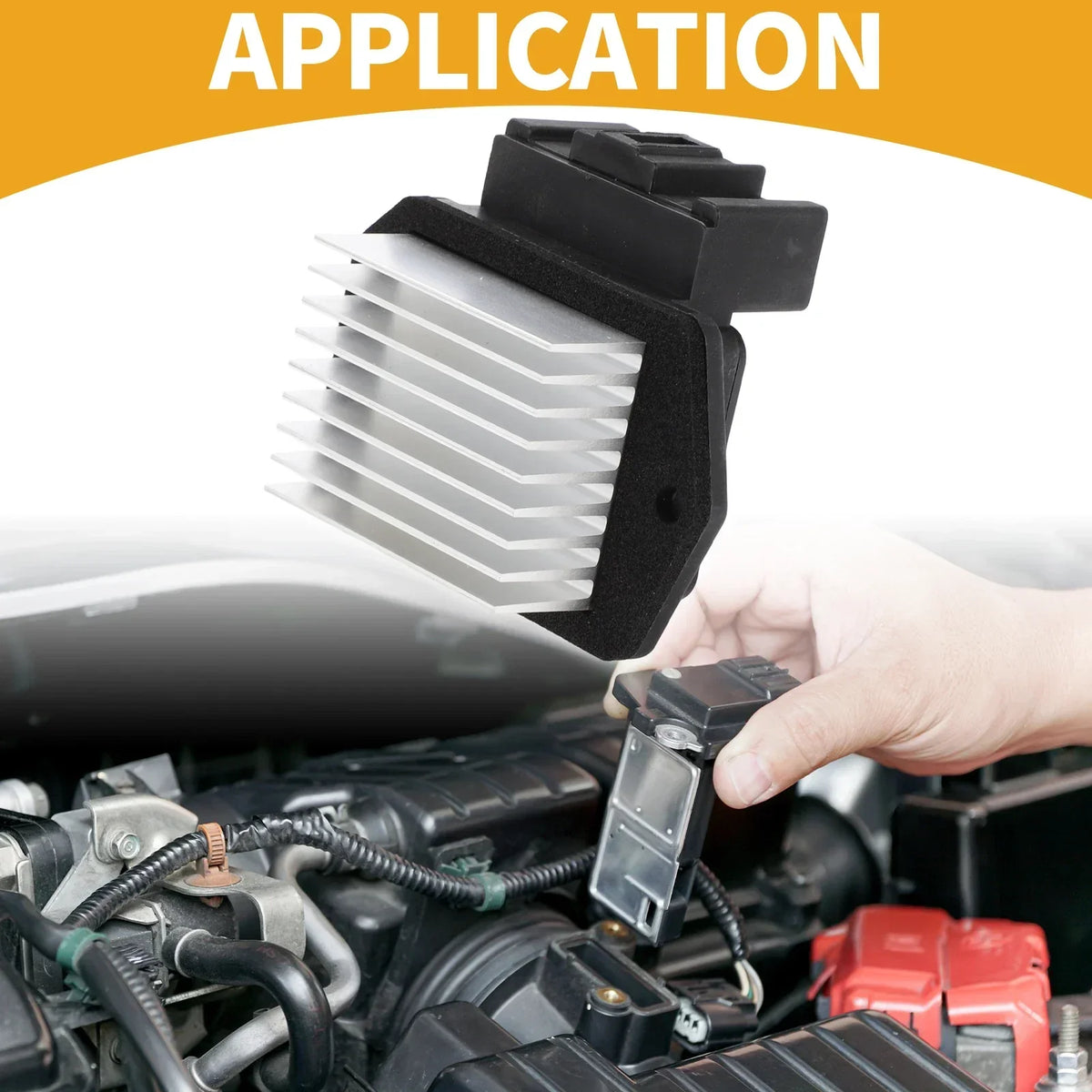 HVAC Blower Motor Resistor Replacement for 2015-2017 Dodge Viper