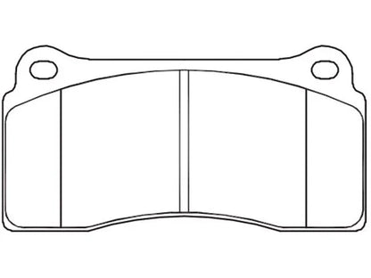 NT841VG Front Brake Pads for Jaguar XKR 2000-2006