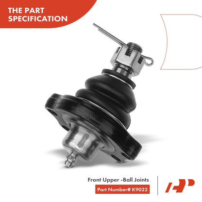 8-Piece Front Tie Rod Ends & Ball Joints for Nissan Pickup 1995-1997