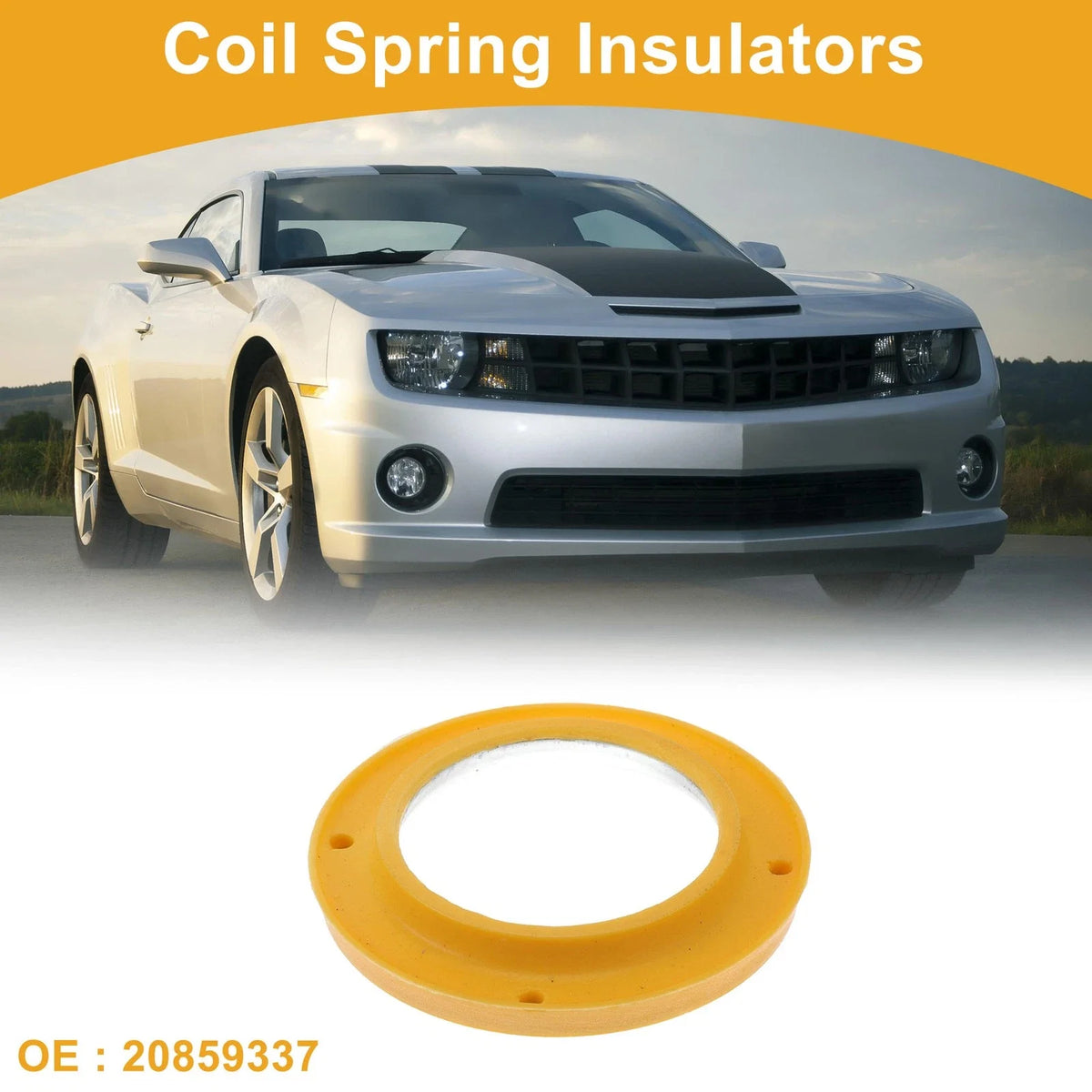 Front Upper Coil Spring Insulators No. 20859337 for Chevrolet Camaro (2010–2015)