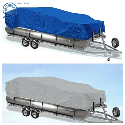 17-20FT & 21-24FT Pontoon Boat Cover - Waterproof & UV Resistant (2017-2020)
