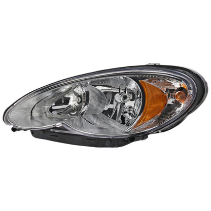 Headlight for Chrysler PT Cruiser (2006–2010) Left with Bulb