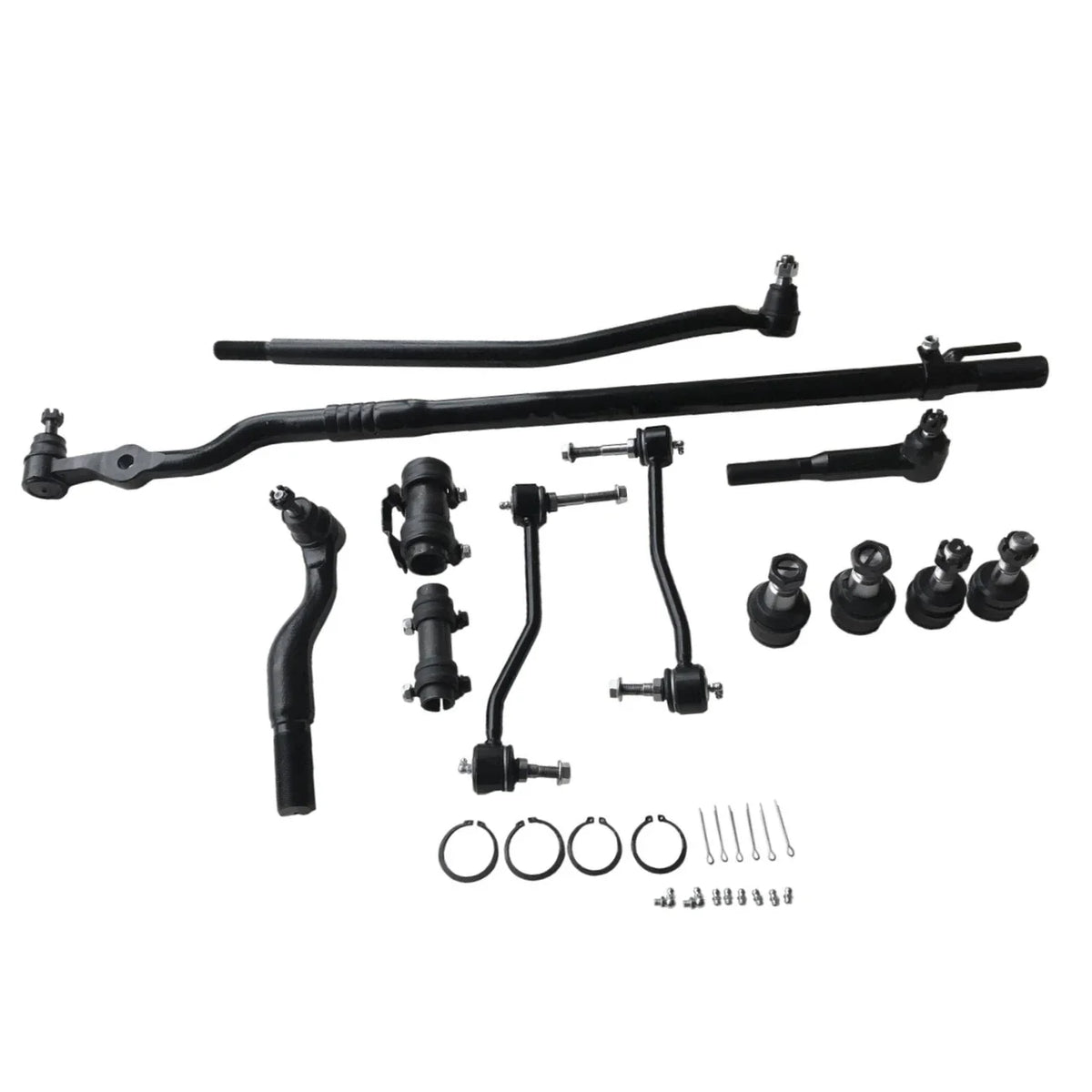 12pc Front Drag Sway Bar End Link Tie Rod for Ford F-250 SD (2000–2005)