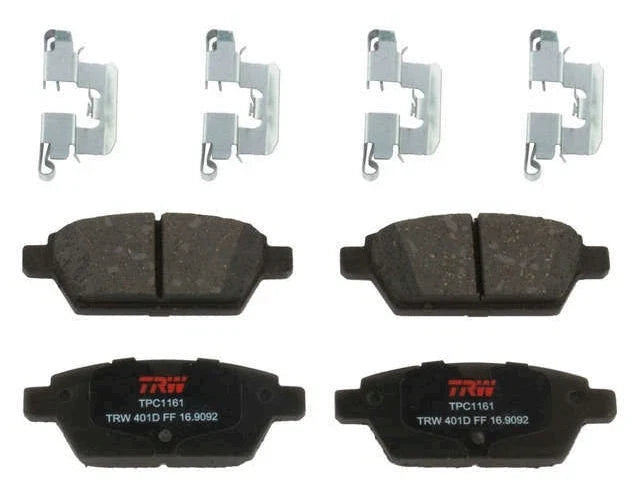 Set of 4 Rear Brake Pads for Mazda 6 (2006–2013) CF569HV