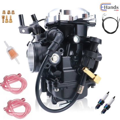 CV40 Carburetor and 43" Throttle Cable for Harley Davidson (93-99)
