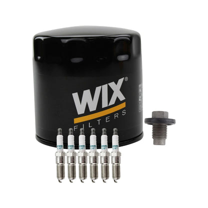 Wix Engine Oil Filter & Denso 6 Iridium TT Spark Plug Kit for Charger Sebring (2007–2010)