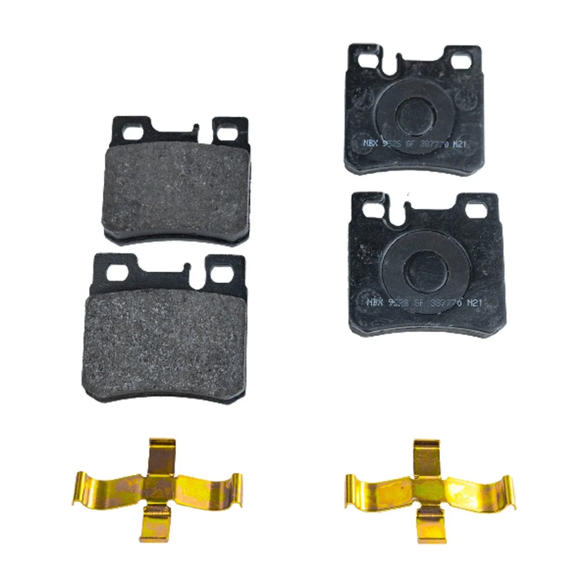 Rear Brake Pads and Disc Rotors Set for Mercedes C-Class E (C280)