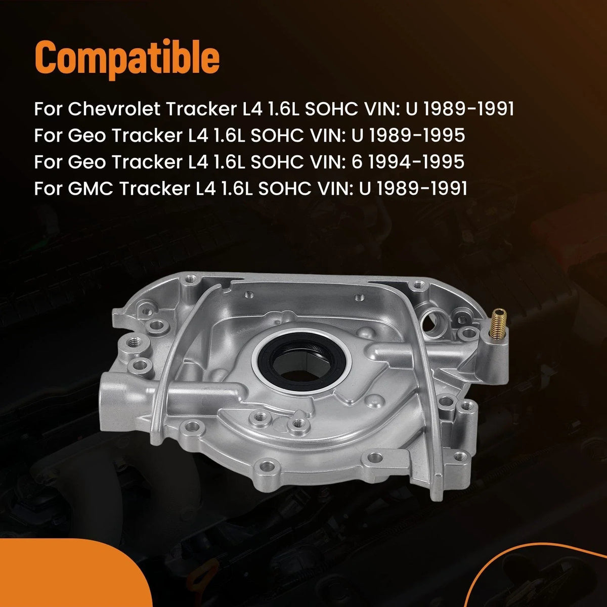 Engine Oil Pump M169 1610060810 for GMC Tracker 1.6L (1989-1991)