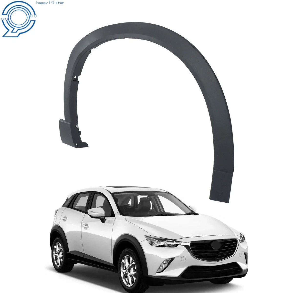 Passenger Front Right Wheel Flares for Mazda CX-9 2016-2023 TK48-51-W20D