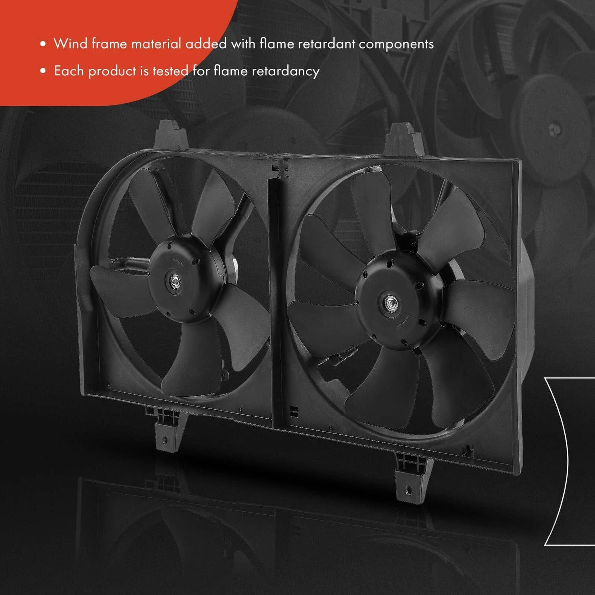 Dual Cooling Fan Assembly for Nissan Sentra (2002-2006)