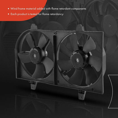 Dual Cooling Fan Assembly for Nissan Sentra (2002-2006)