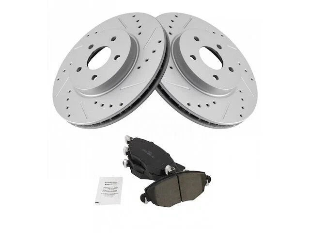 Front Brake Pad and Rotor Kit for Jaguar X Type (2002–2008) GD298CG