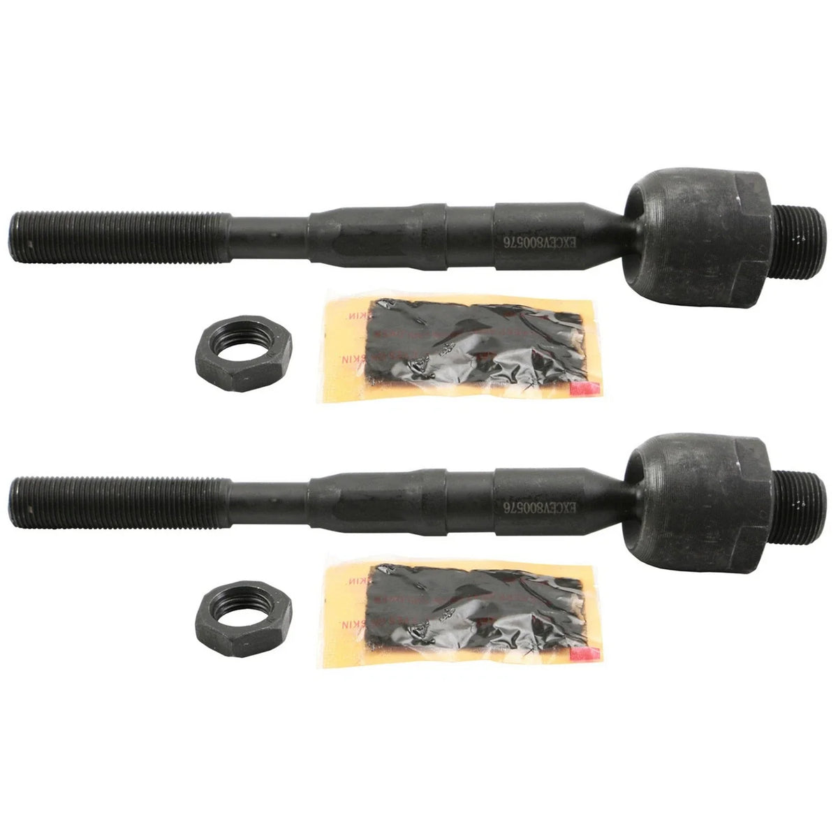 2X Moog Front Inner Steering Tie Rod End Kit for Ford Edge Lincoln MKX (2007–2018)
