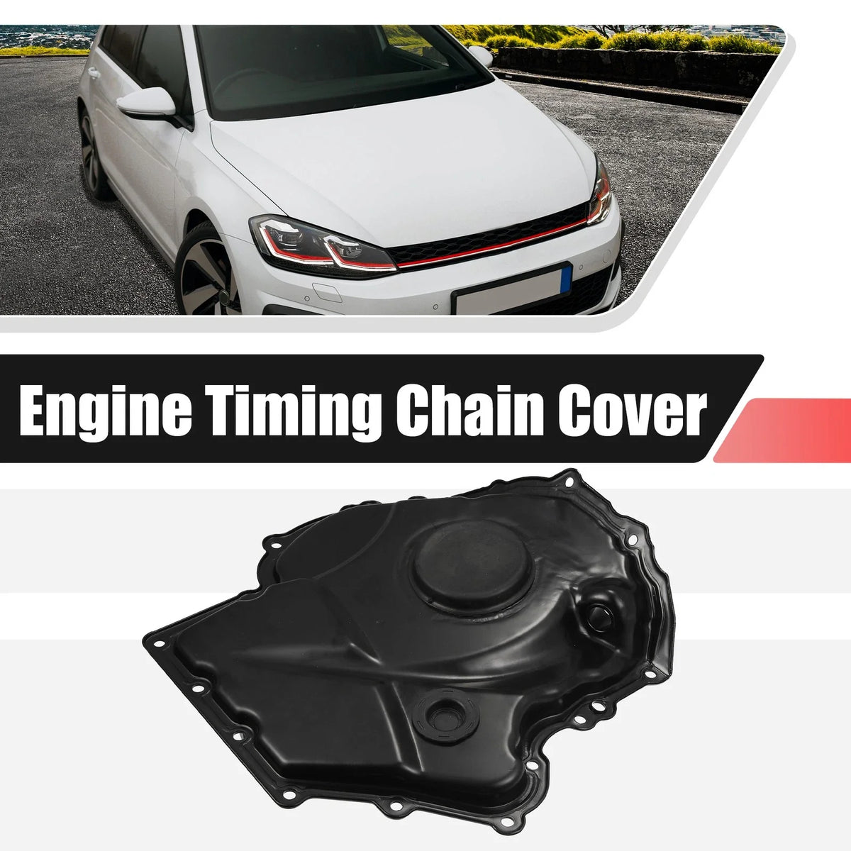 Engine Timing Chain Cover for Audi A3 A6, VW Beetle GTI Passat (06H109210AG)