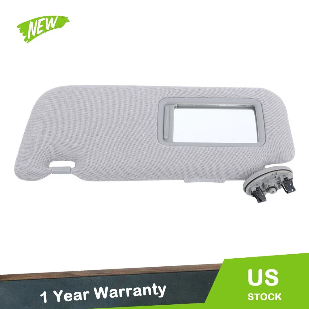 Sun Visor with Mirror for Toyota Corolla (2009–2013) Gray