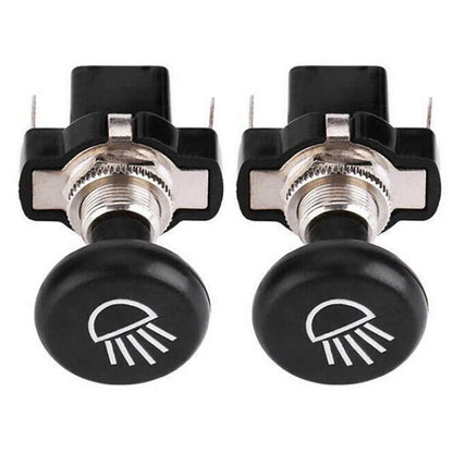2X Light Switch Push Pull for EZGO Club Car Golf Cart (12V)