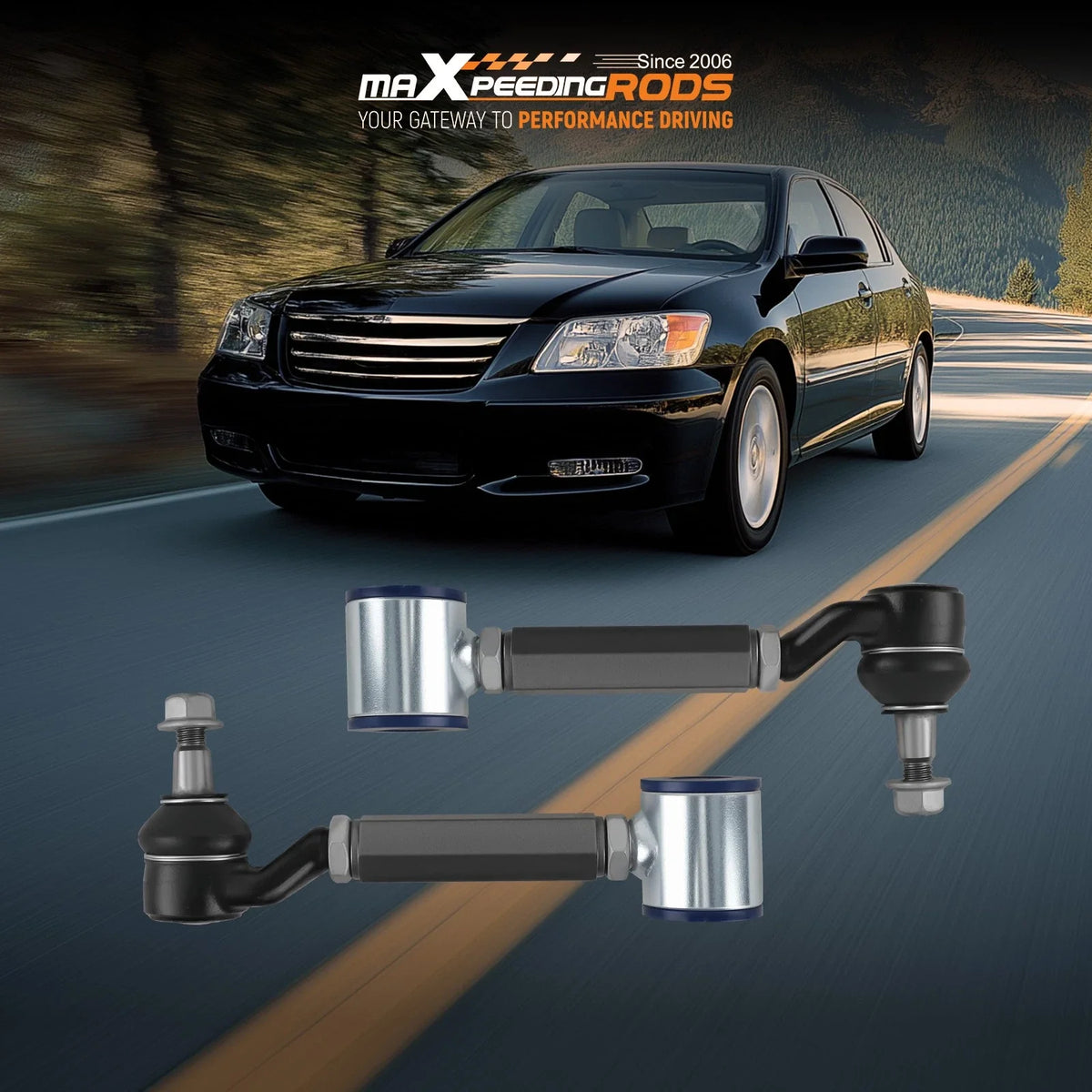 Adjustable Rear Camber Kit for Acura TSX (2004–2008) & Honda Pilot (2003–2008)
