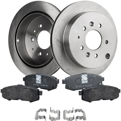 Rear Brake Rotors and Pads Kit for MPV Mazda (2004–2006)