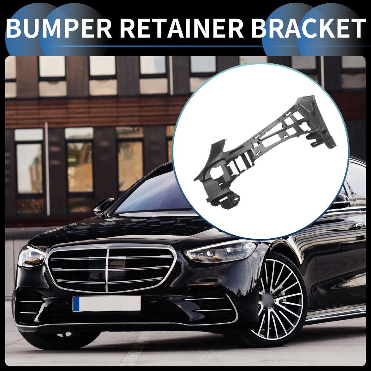 Left Front Bumper Retainer Bracket No.A2058853165 for Mercedes-Benz C300 (2015–2021)