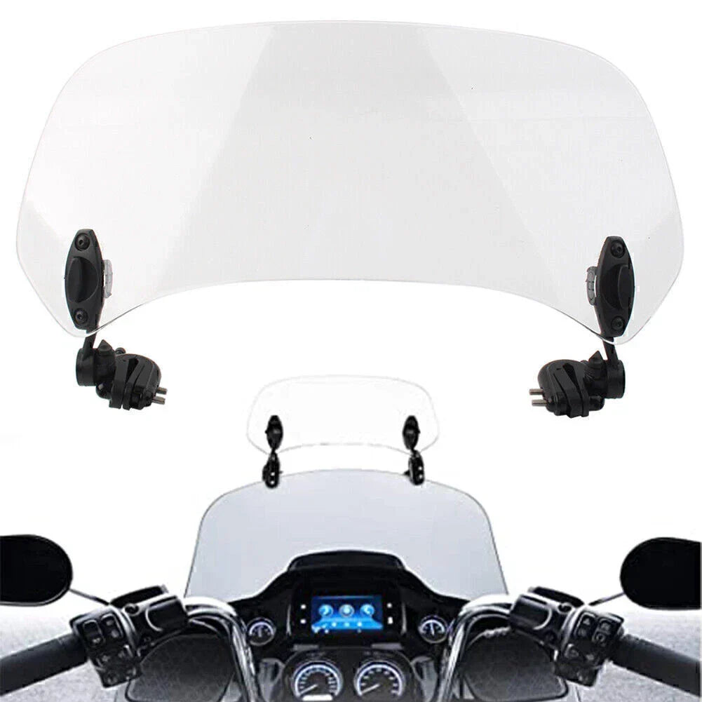 Clear Adjustable Windshield Spoiler for Motor Vehicle